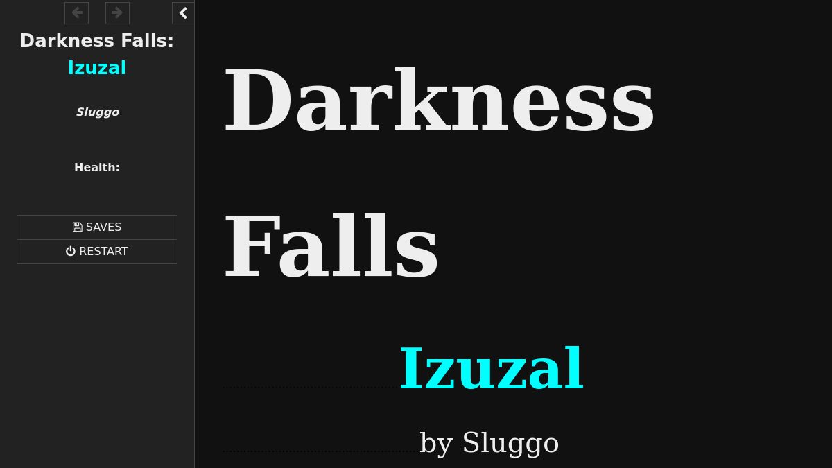 Darkness Falls: Izuzal