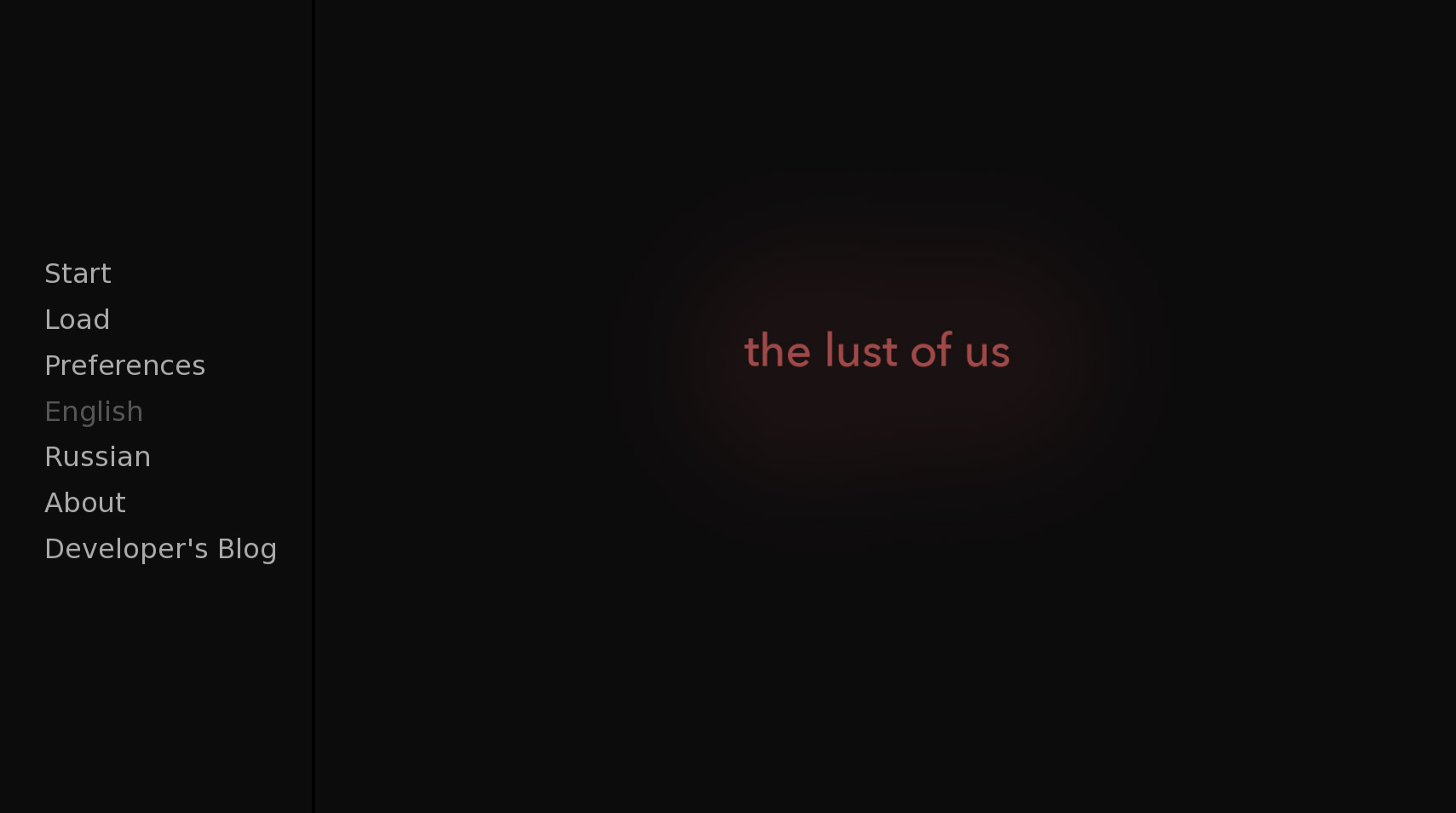 The Lust Of Us (v.0.01)